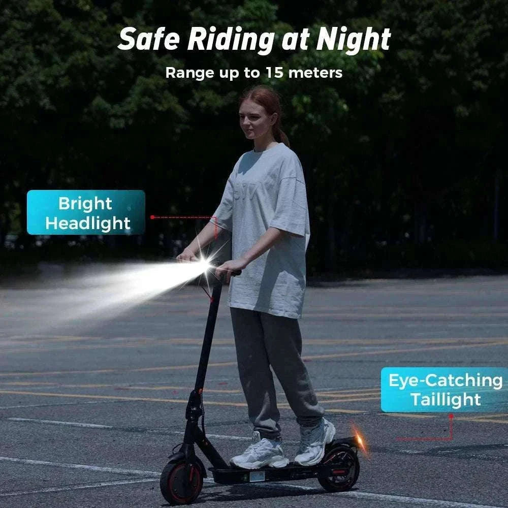 iScooter i9 Electric Scooter with 8.5 Inch Honeycomb Tires-black / Poland