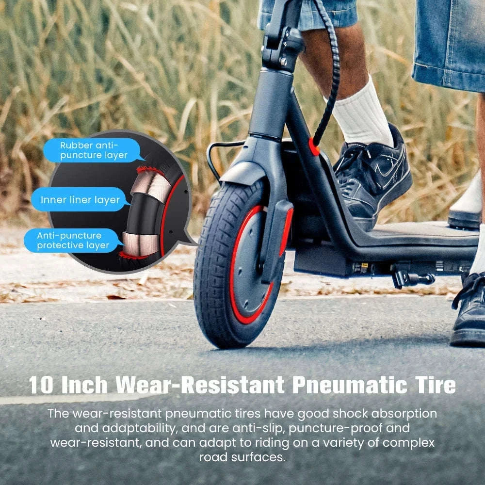 iScooter i9M Electric Scooter with 500W Motor and Tires-i9m / france