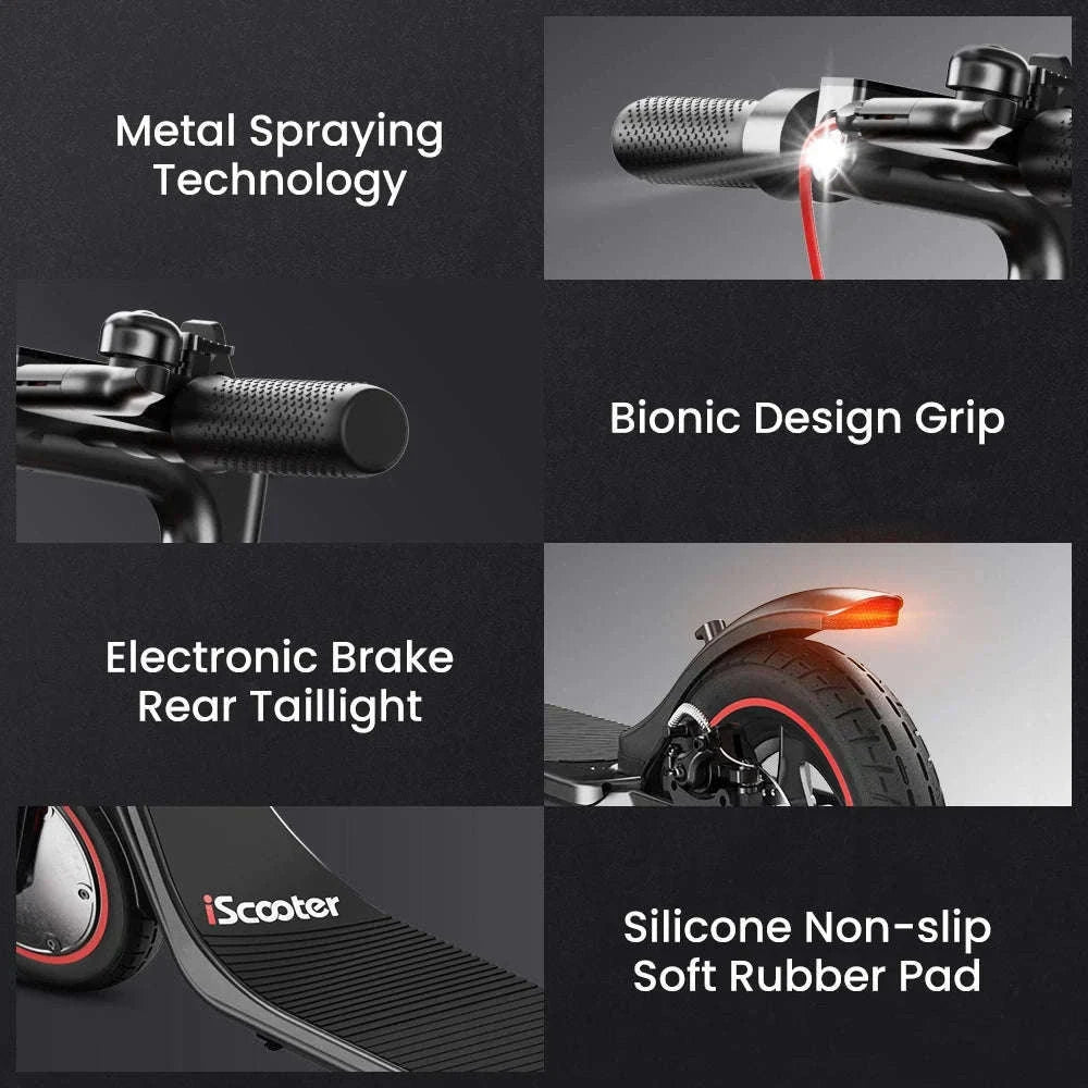 iScooter i9M Electric Scooter with 500W Motor and Tires-i9m / france