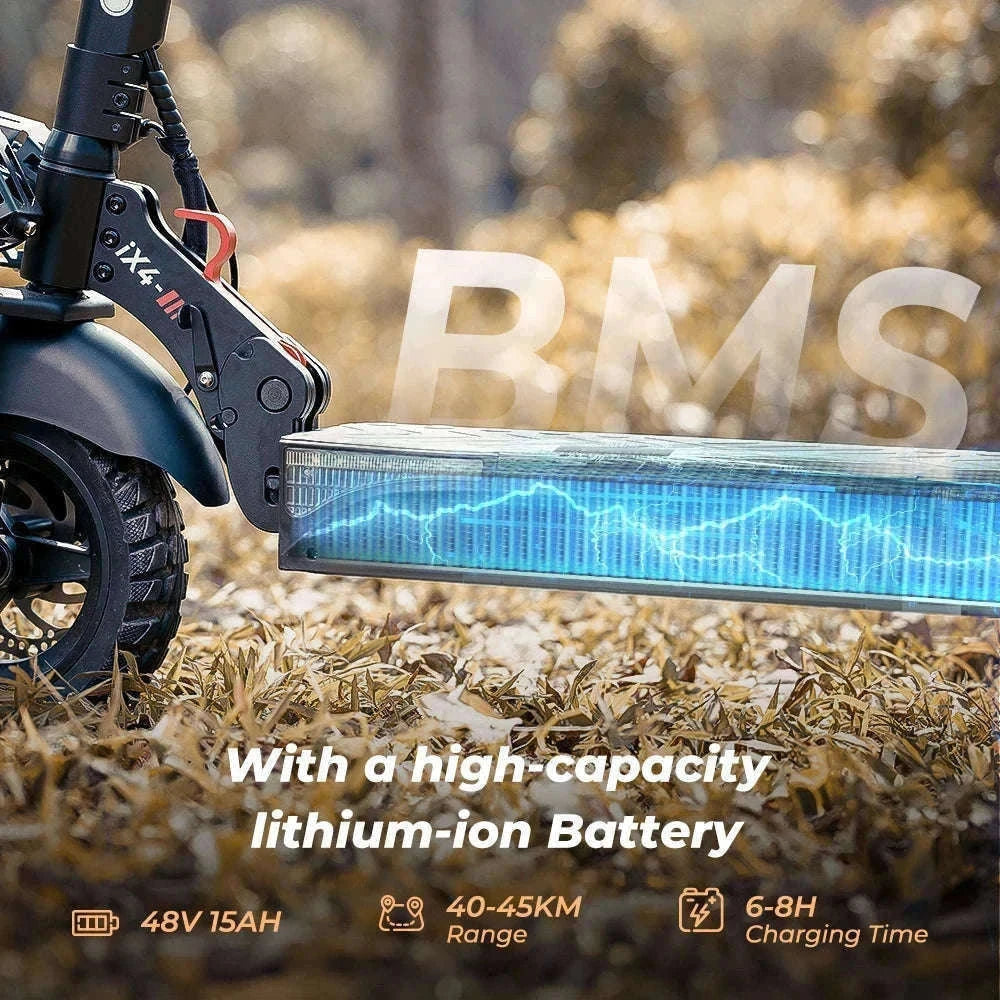 iScooter iX4 Electric Scooter 800W Off-Road Power-spain
