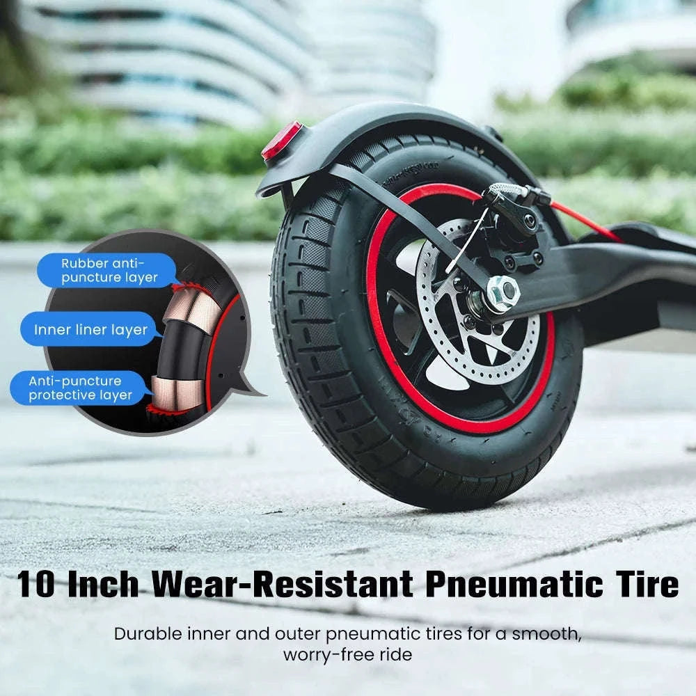 iScooter W6 Electric Scooter for Adults, 500W, 10-Inch Tires-W6 / GERMANY