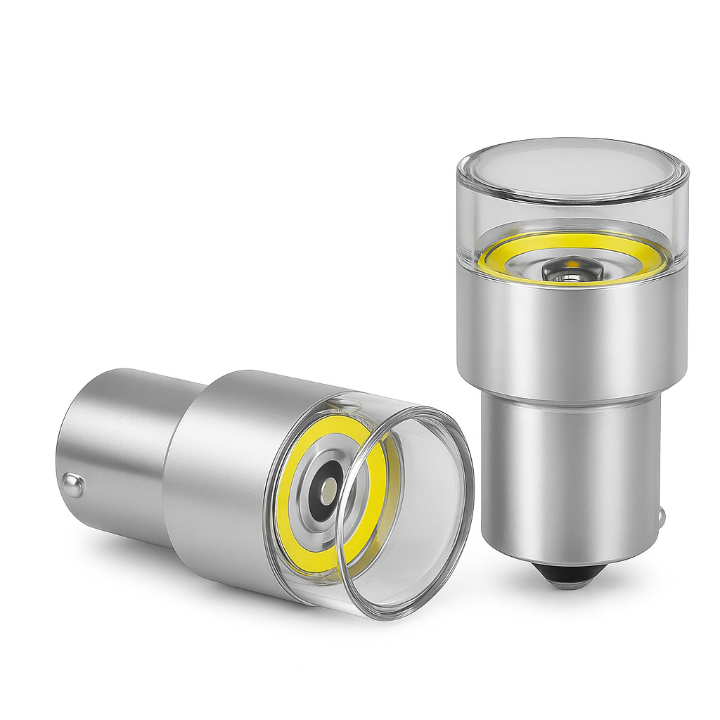IUZIOH 2Τεμ 12V 24V LED Λαμπτήρας Αυτοκινήτου 1156 BA15S 1157 BAY15D P21/5W Αναστροφή P21W S25 R5W Φώτισμα Θέσης Παρκάρισμα Σήμανσης