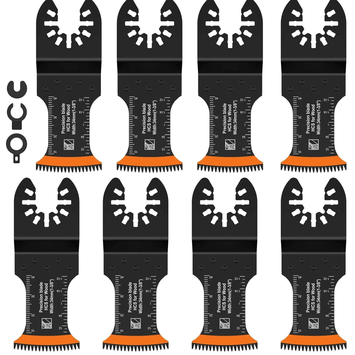 Japanese Oscillating Saw Blades Set for Clean, Controlled Cuts-8PCS