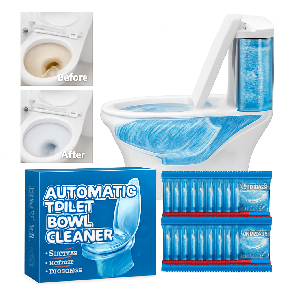 Toilet Cleaning Tablets for Stain Removal & Odor Control (20pcs)