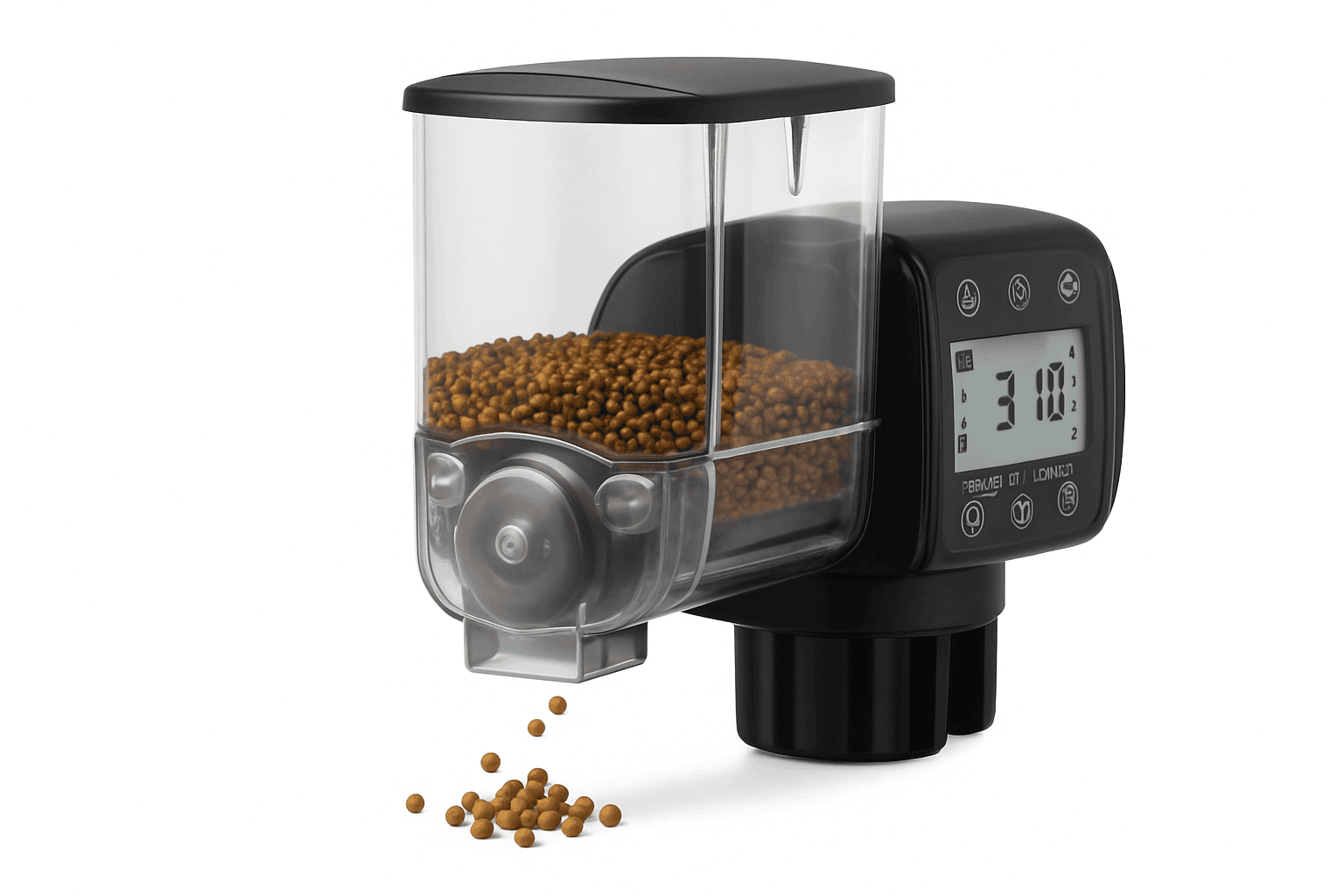 Jebao Intelligent Automatic Aquarium Feeder with WiFi Control-AF-500B / No Battery