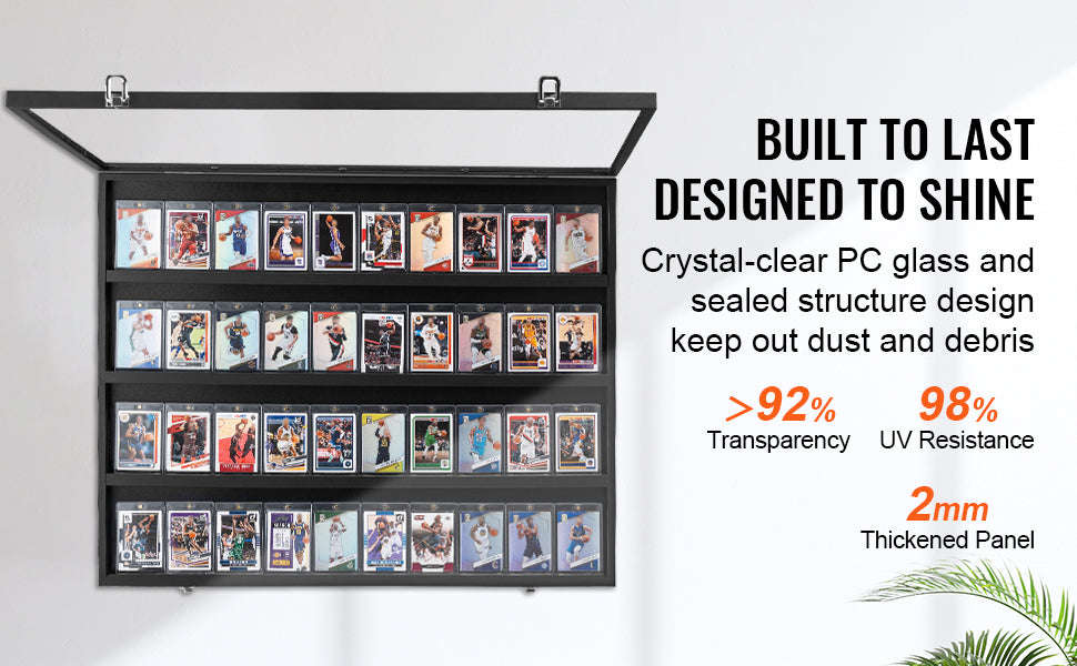 Jersey Display Frame Case Lockable Shadow Box with UV Protection-590x790x40 mm-1PC / Poland