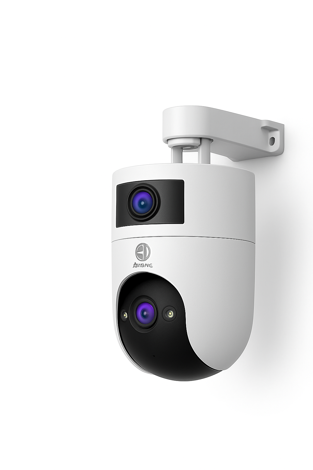 Telecamera di Sicurezza WiFi PTZ a Doppia Lente con Tracciamento Automatico e Audio