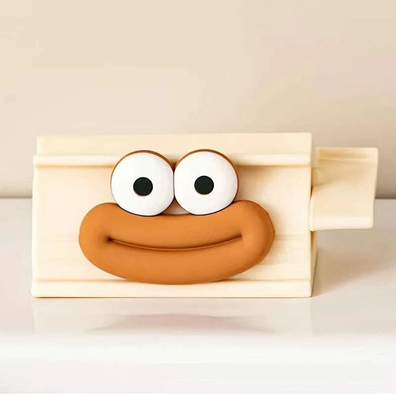 Joyful Sausage Oral Care Device: Convenient to Carry Without Needing Power Supply-Red