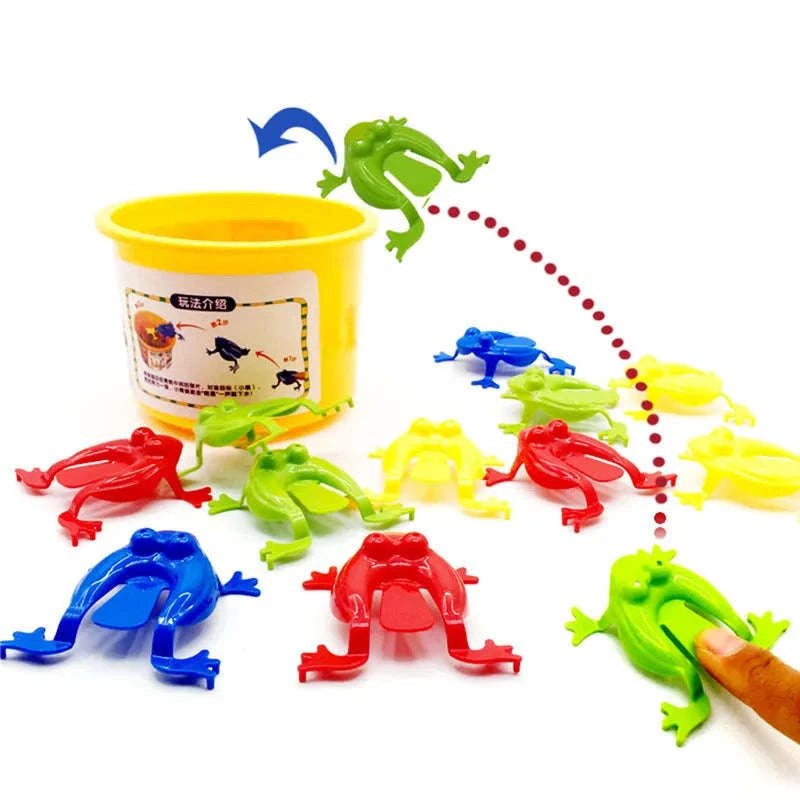 Jumping Frog Bounce Fidget Toys-Frog 20 pcs random