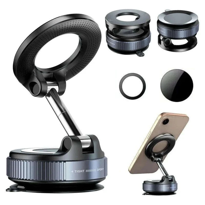 K007 Magnetic Phone Holder with Three‑Axis Rotation-Strong magnetic 1