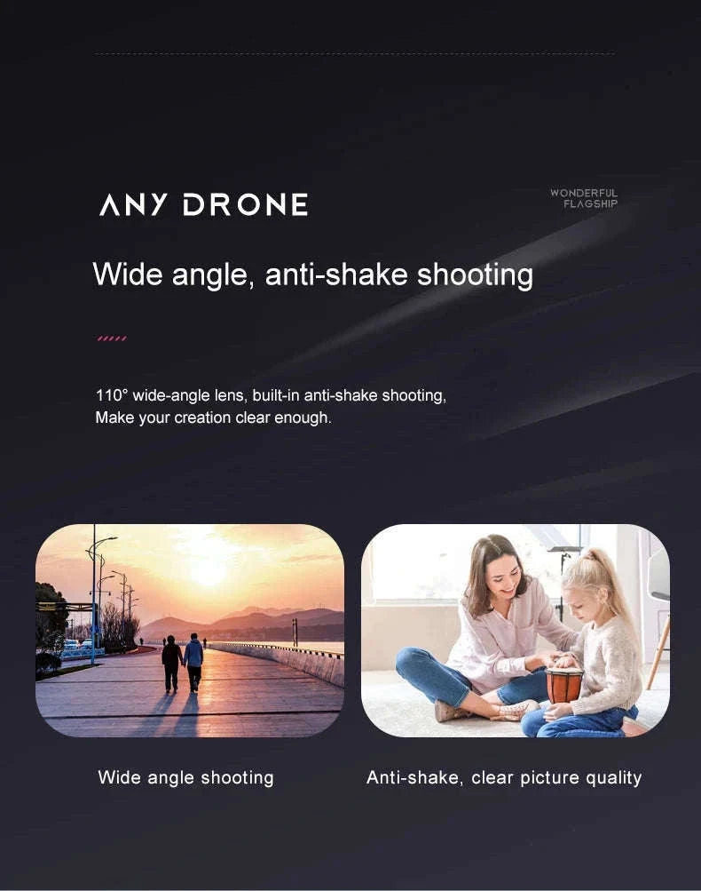 K10 Pocket 8K HD FPV Camera Drone with Visual Avoidance-Green no camera