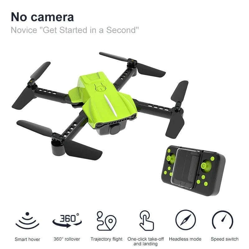 K10 Pocket 8K HD FPV Camera Drone with Visual Avoidance-Green no camera
