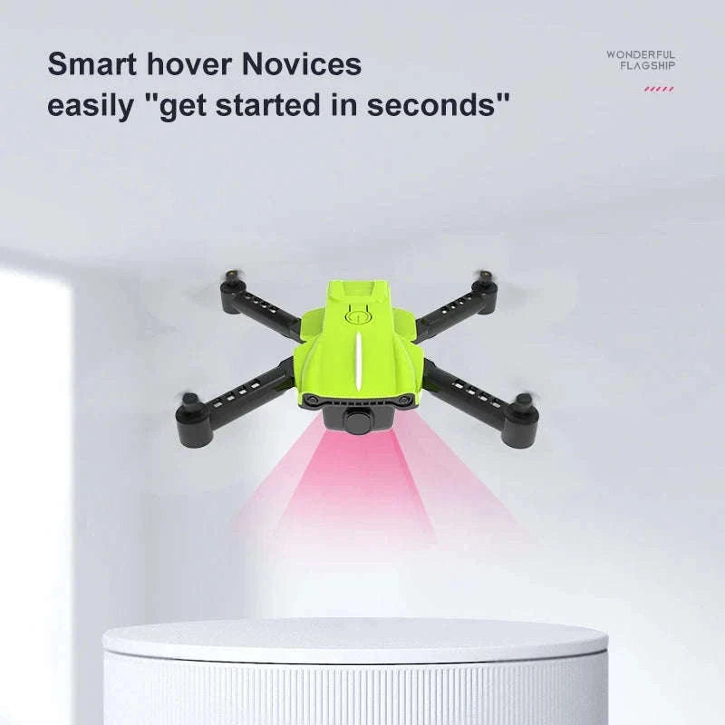 K10 Pocket 8K HD FPV Camera Drone with Visual Avoidance-Green no camera