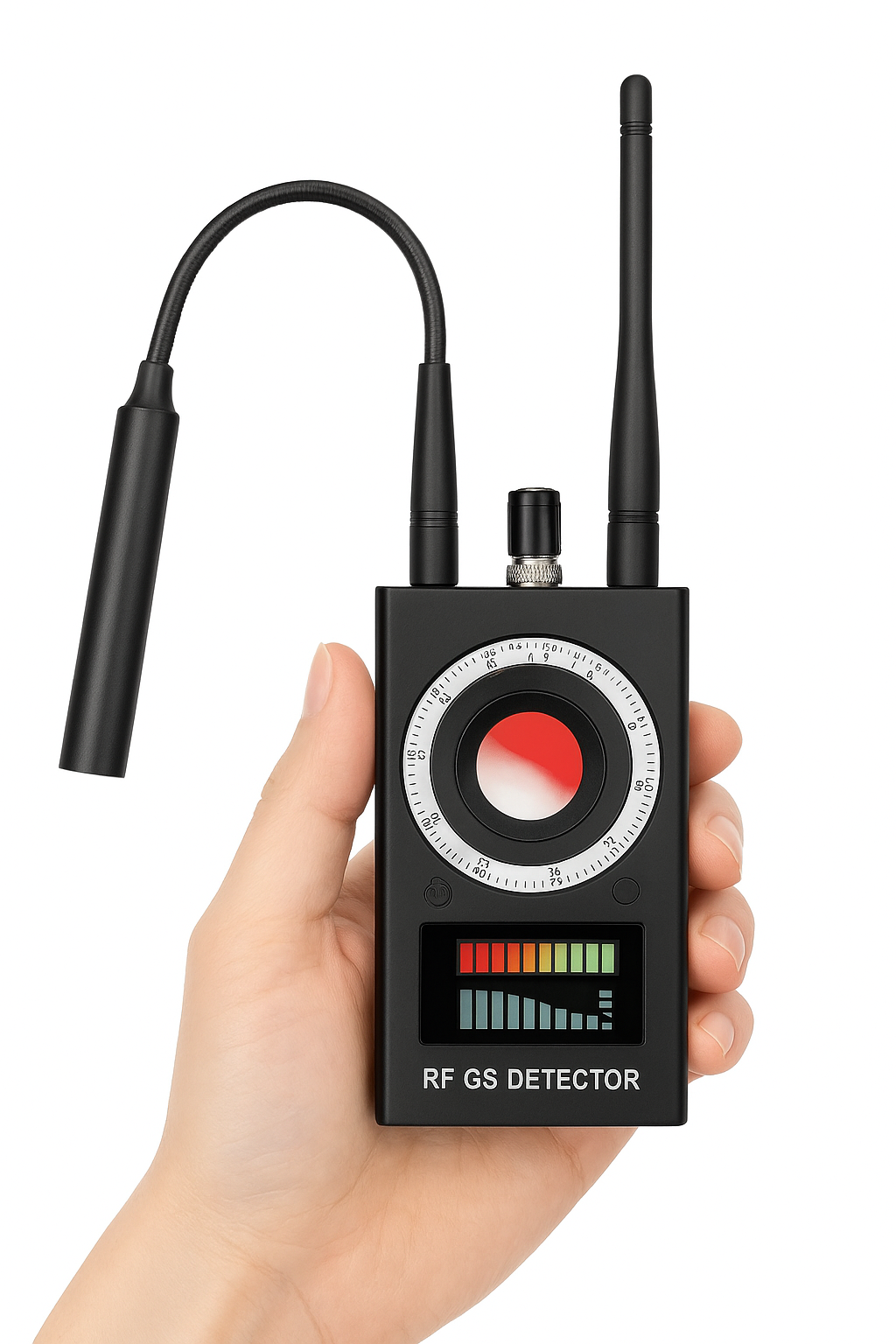 K18 multifunkční anti-candid zařízení s kamerou Wireless Lens Finder 1MHz–6,5GHz GSM audio brouk Finder GPS signál RF tracker detekce