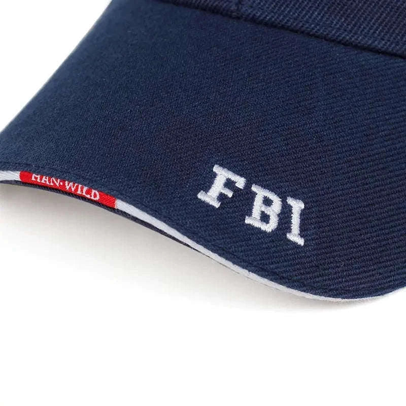 Kanye FBI Fashion Letter Baseball Cap for Everyday Streetwear-As shown 2 / 55-64cm