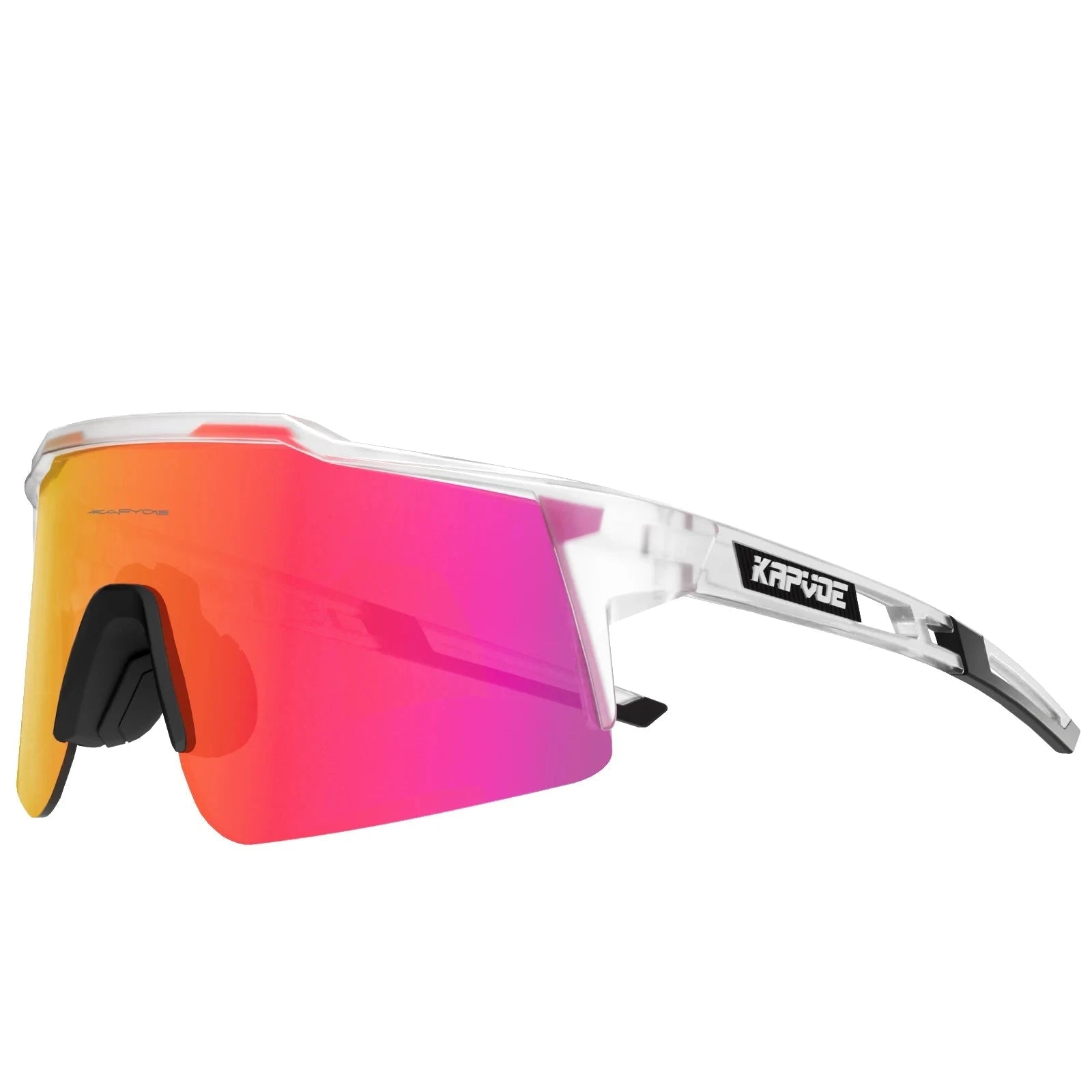 Kapvoe Polarized Cycling Sunglasses-KE9023-04 / 4 LENS