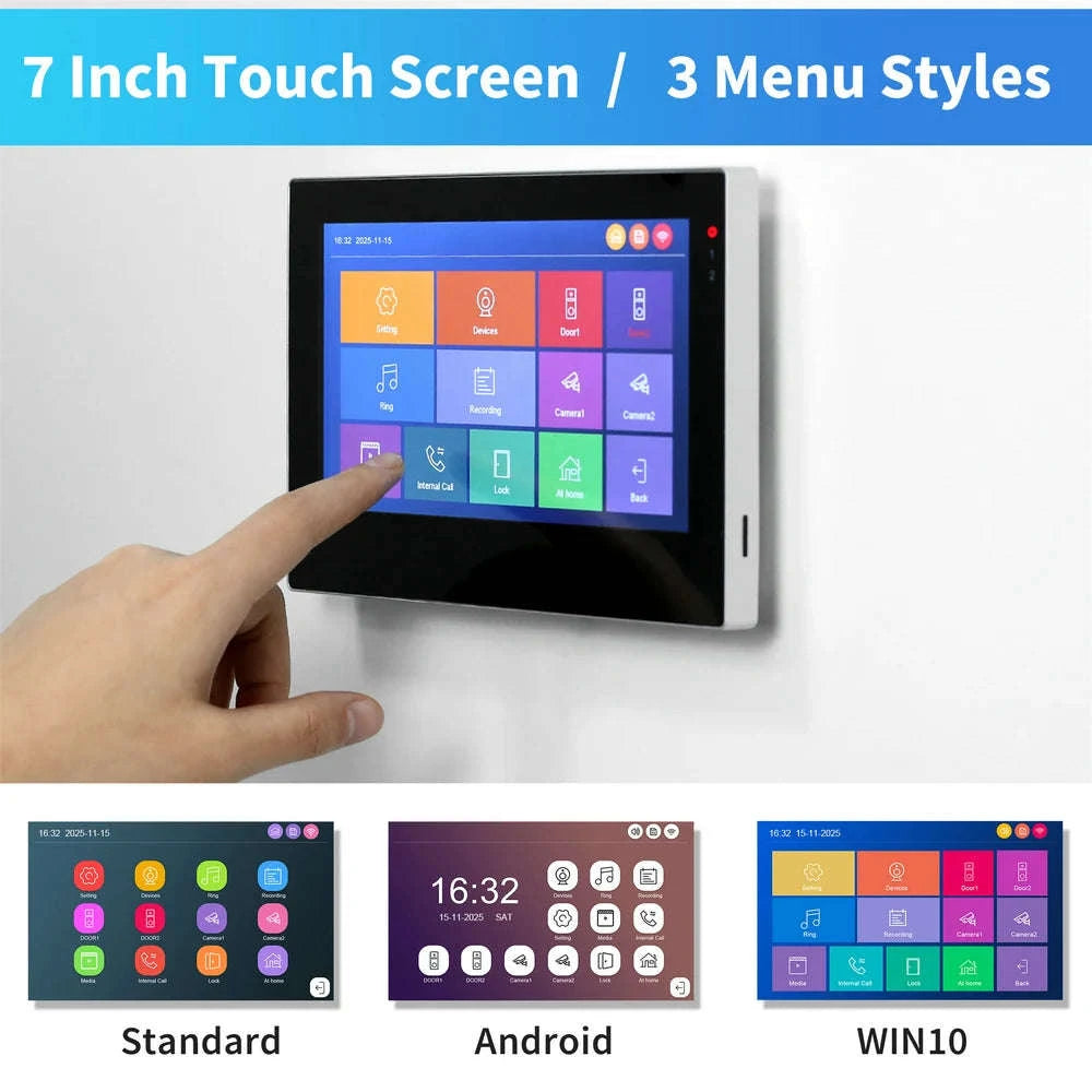 Karmen Video Doorbell Intercom 1080P Wide-Angle Touch Screen-703HB-302 / spain