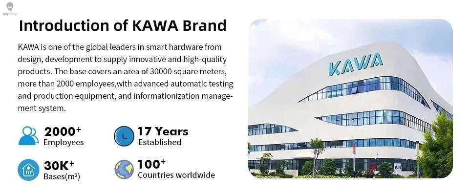 KAWA D5 2K Dash Camera with Night Vision and Wi‑Fi Control-D5-No Voice Control / 32G
