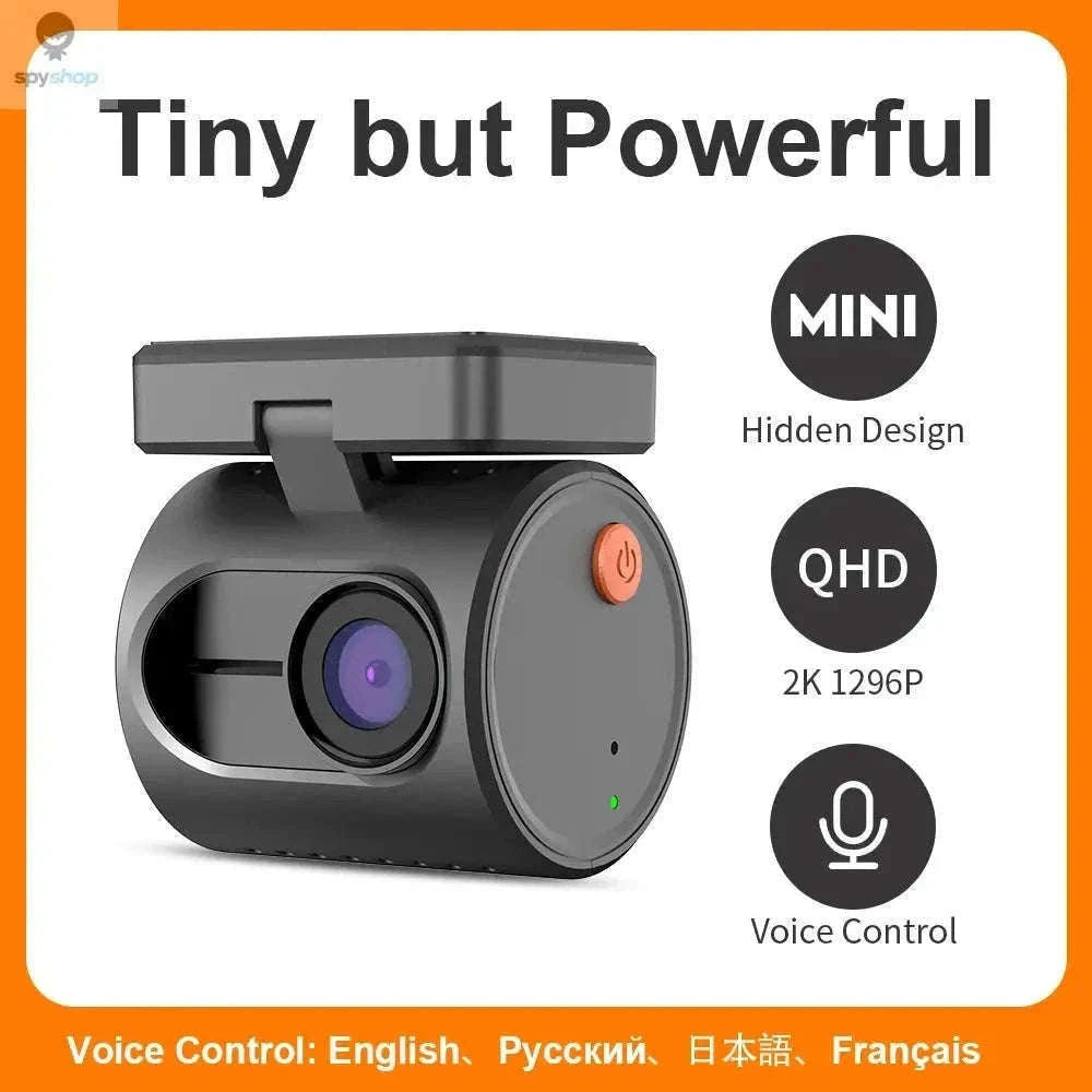 KAWA MINI 3 Dash Cam 1296P QHD, WiFi, Voice Control-Voice Control / None