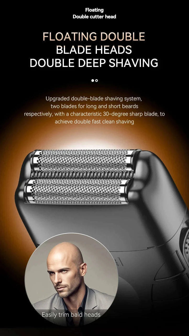 Kemei Barber Clippers Kit for Precise Home Grooming-1858-No box