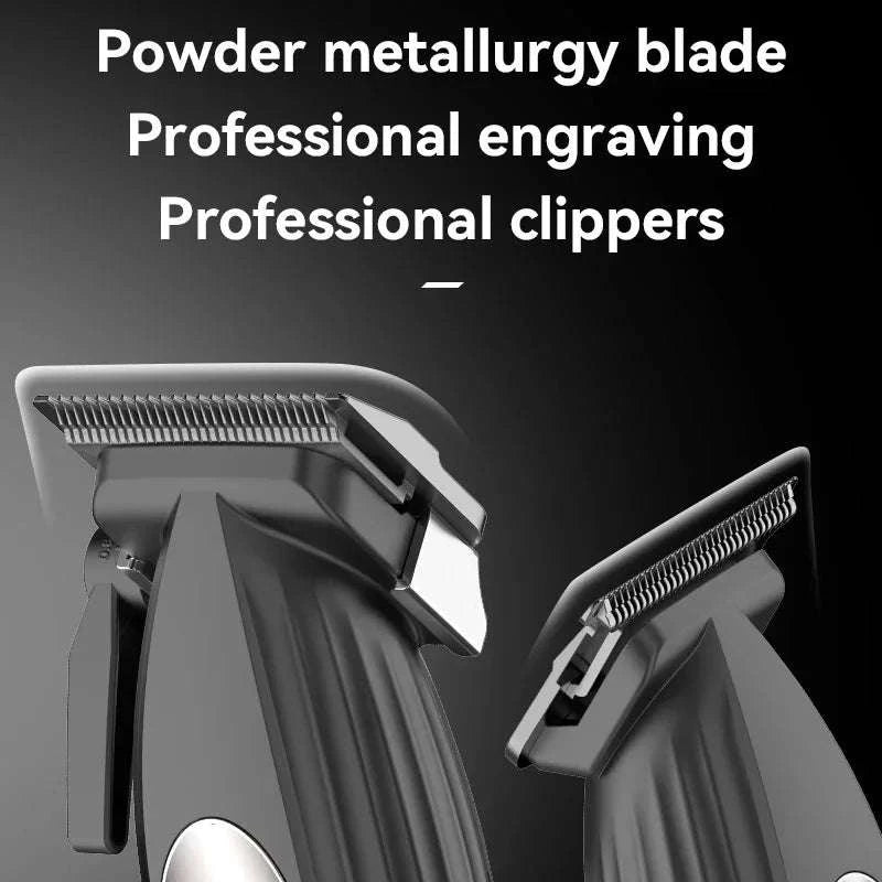 Kemei KM-8536 Cordless Hair Clipper & Trimmer Set with LCD Display-with box