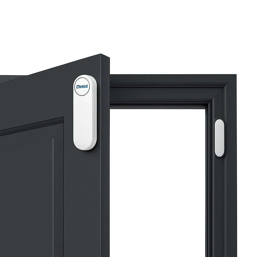 KERUI Sensor Sem Fio para Porta e Janela Alarme 120db com Controle Remoto Alcance 300ft Sistema de Anti-Roubo Segurança Doméstica