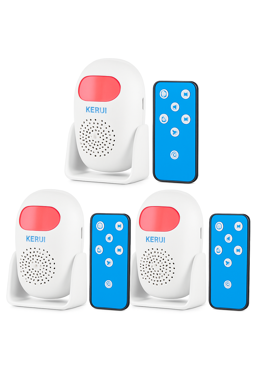 KERUI Wireless PIR Motion Sensor Alarm Welcome Chime Alarm Mode and Welcome Mode Infrared Motion Detector 11 Countries Language