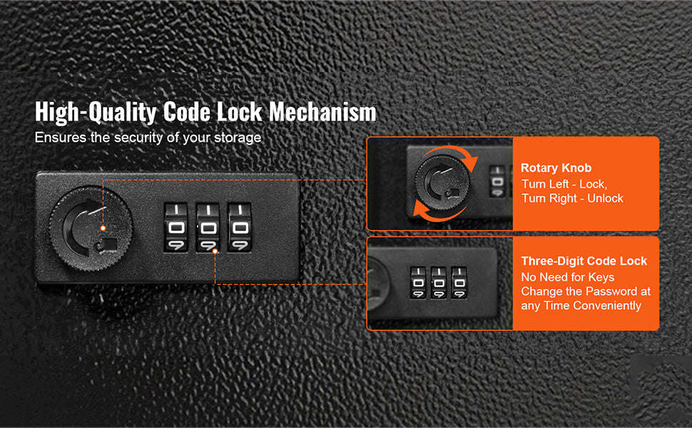 Key Cabinet Lock Box with Adjustable Racks-100PCS / spain