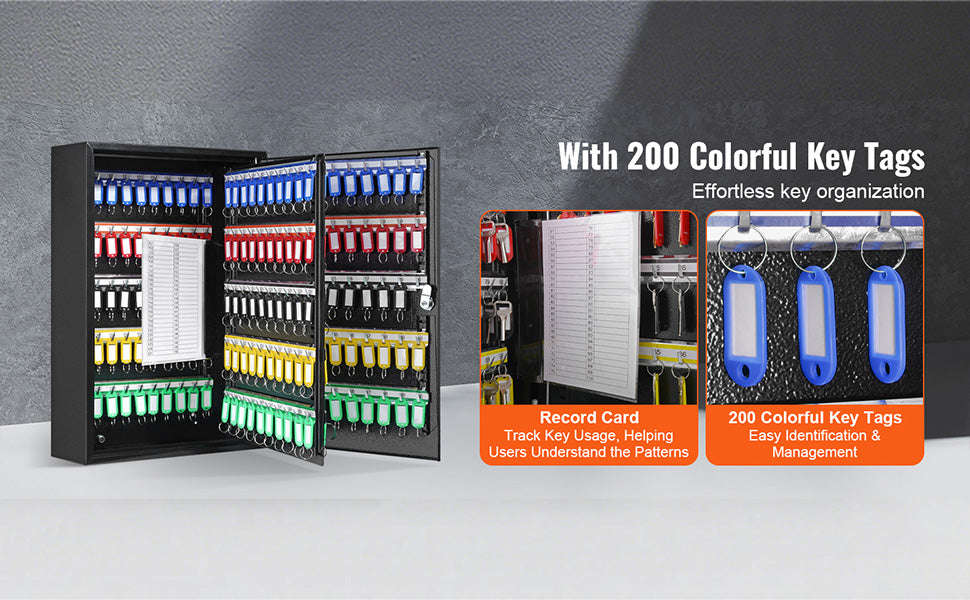Key Cabinet Lock Box with Adjustable Racks-100PCS / spain