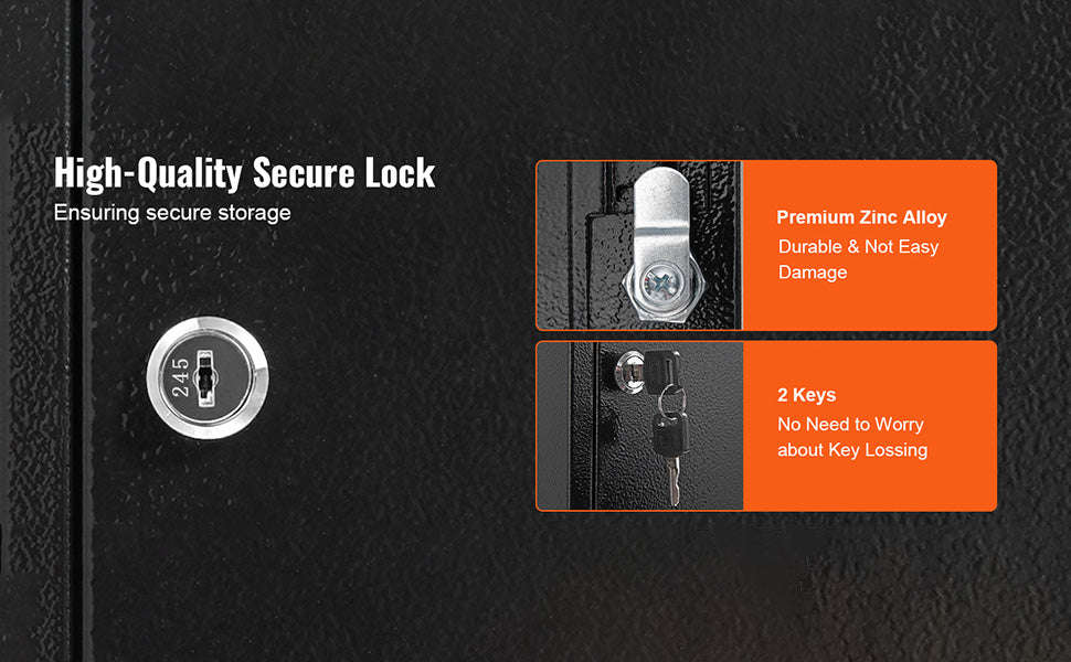 Key Cabinet Lock Box with Adjustable Racks-100PCS / spain