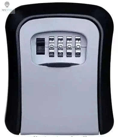 Key Keeper Combination Lock Box with 4-Digit Access-Blue   large