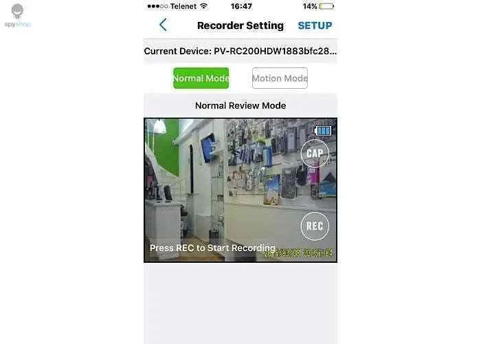 Keychain Wi‑Fi Mini Camera PRO