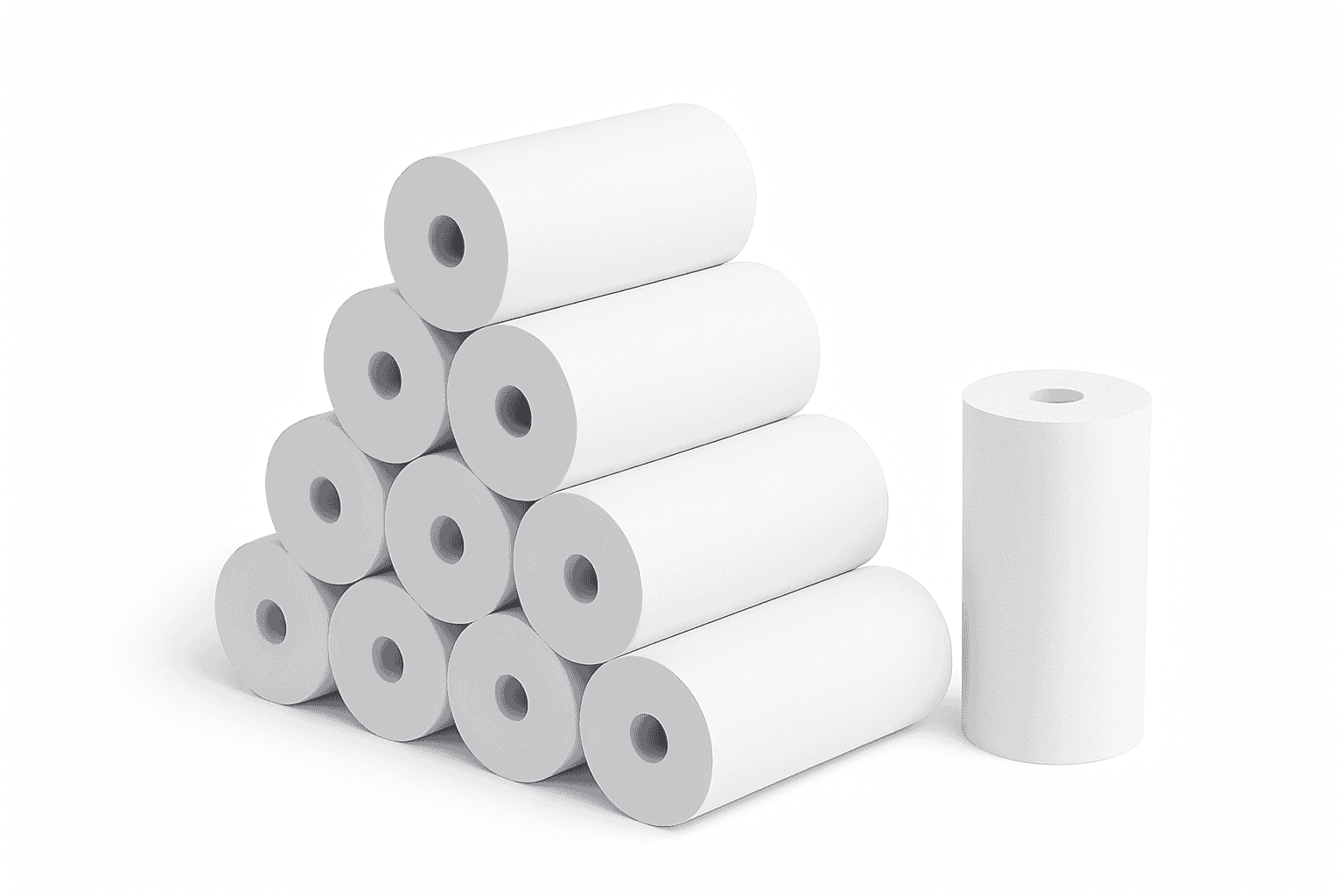 Kids Camera Thermal Paper Refill Rolls 57x25mm, 10 Pack-57x25-Color Photo