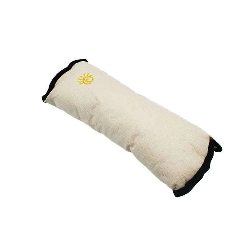 Kids Car Seat Belt Pillow Cushion for Comfortable Travel-Blue 1pc