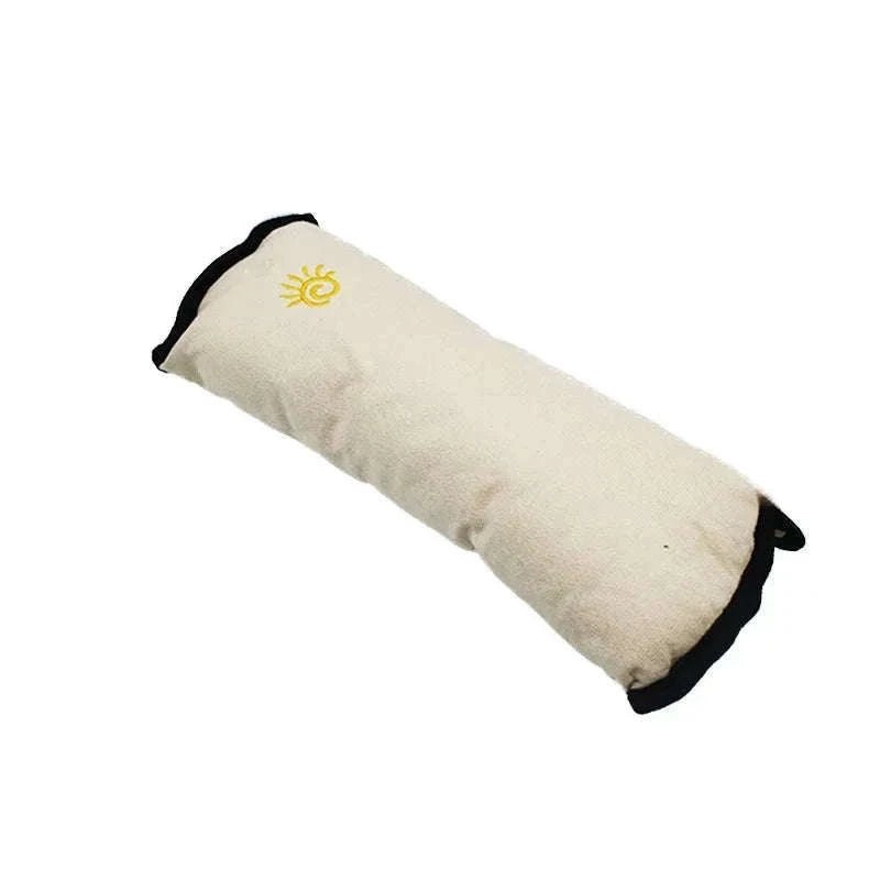 Kids Car Seat Belt Pillow Cushion for Softer Travel-Blue 1pc
