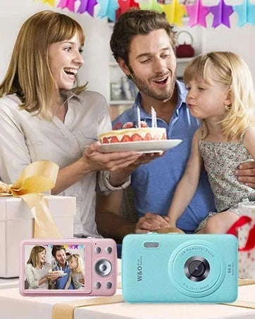 Kids Digital Camera 1080P with 16X Zoom and 32GB Card-PURPLE / United States