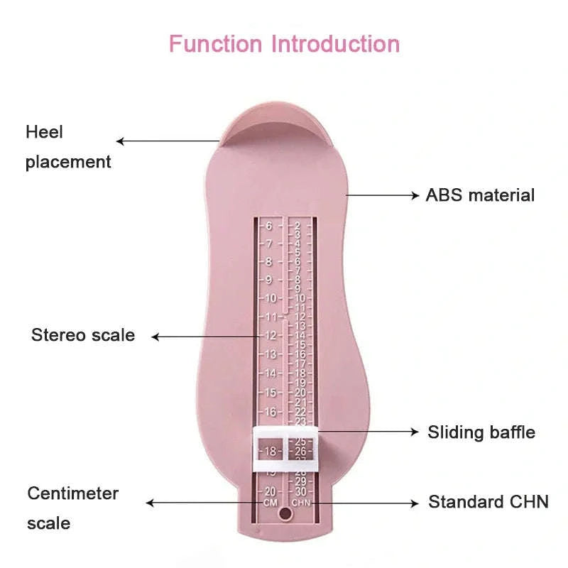Kids Foot Measuring Gauge-blue