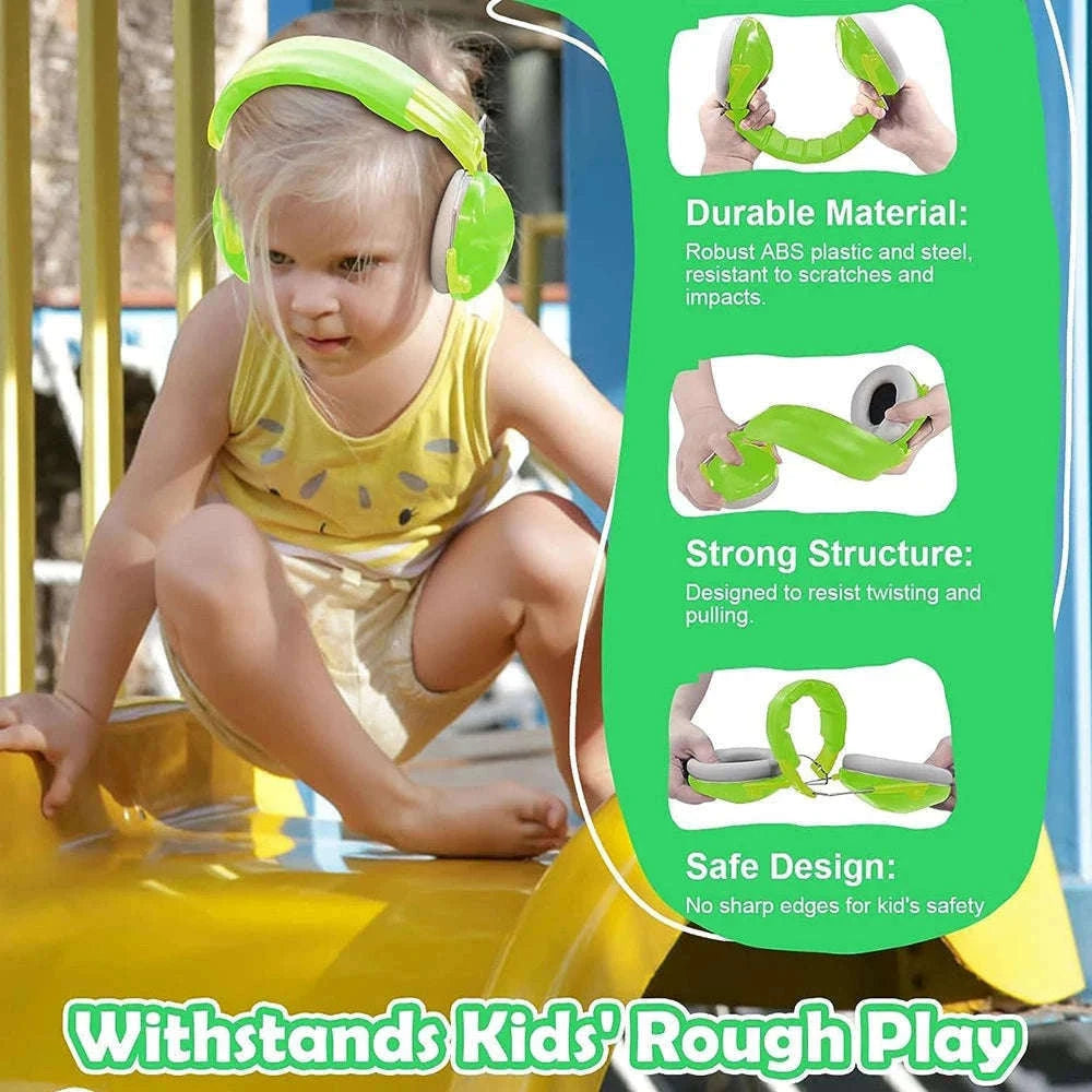 Kids Hearing Protection Earmuffs for Sensitive Children-Princess Pink