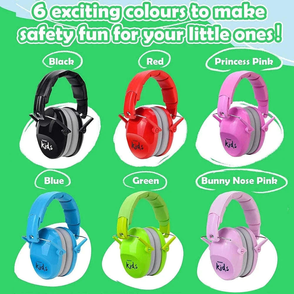 Kids Hearing Protection Earmuffs for Sensitive Children-Princess Pink