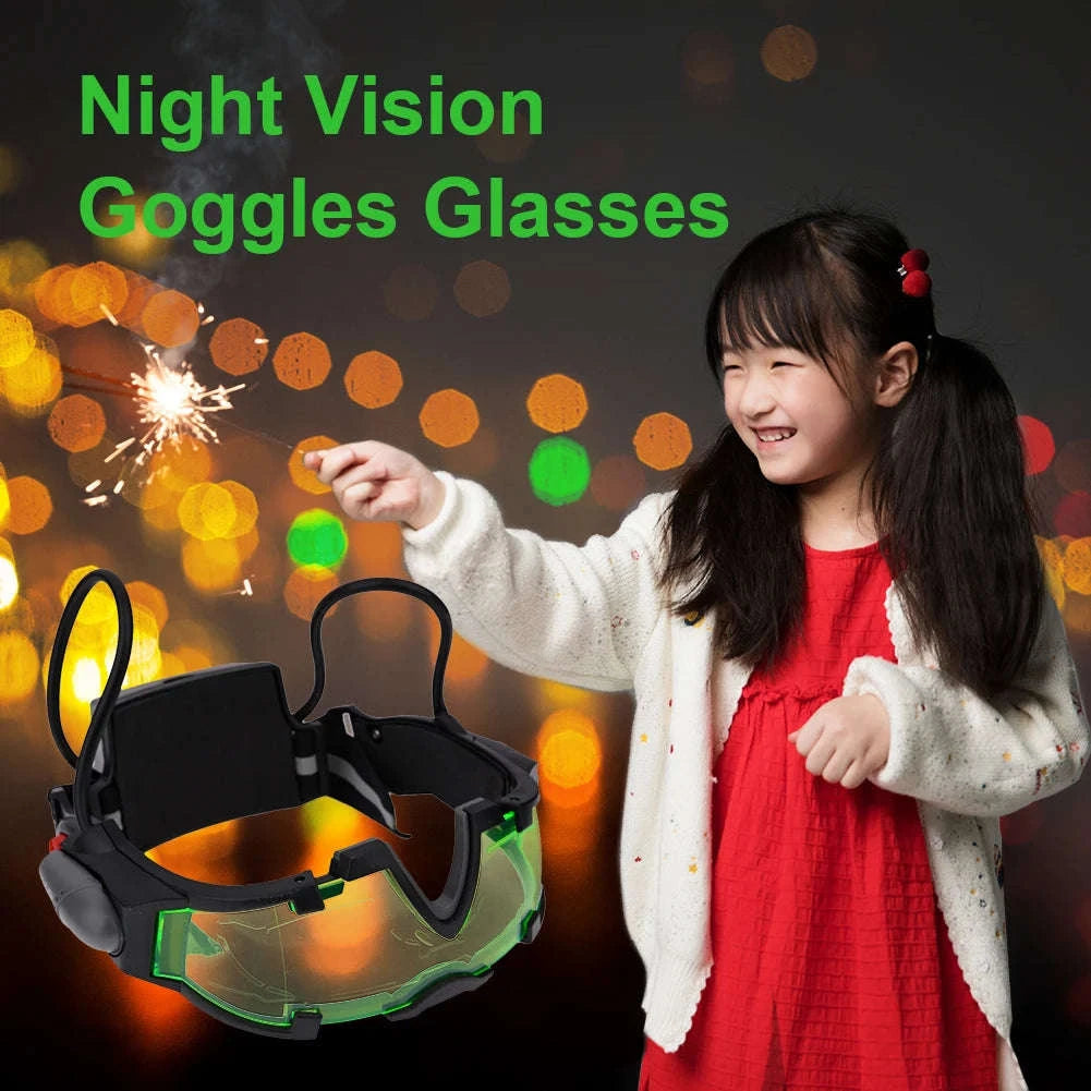 Kids Night Vision Goggles with LED Lights for Dark Play-france