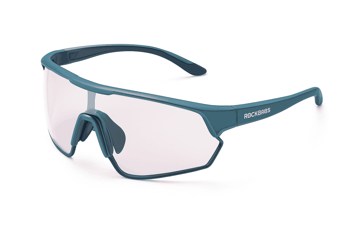 Kids Photochromic Cycling Sunglasses UV400 Protective Sports Eyewear-SP314-03 / Photochromic Lens