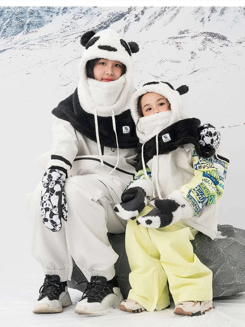 Kids Winter Ski Gloves Waterproof Non-Slip Touchscreen Warm Gloves-014-S349 / L