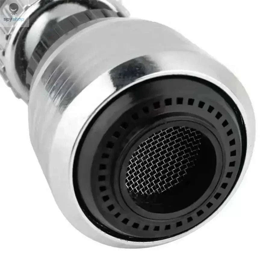 Kitchen Stainless Steel Faucet Extender – 360° Flexibility and Dual Water Modes-