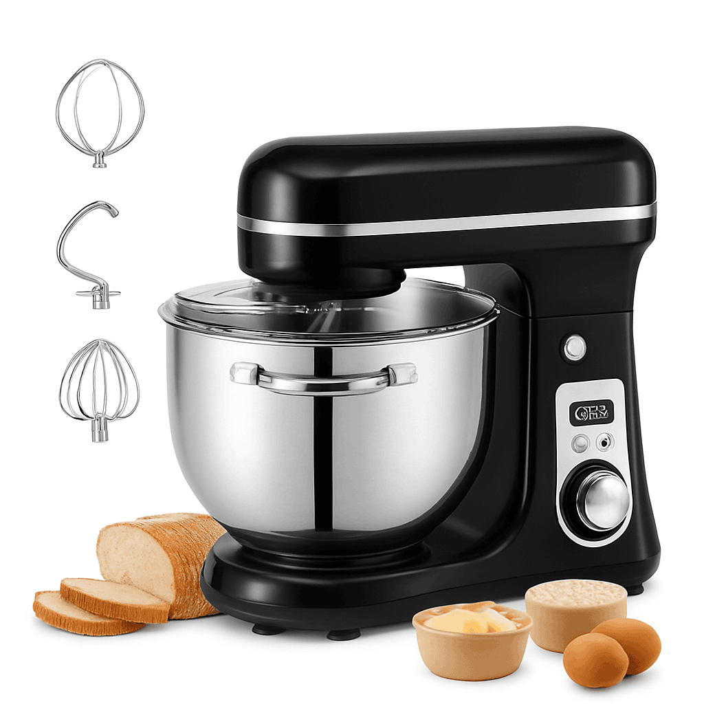 Kitchen Stand Mixer 6-Speed 1200W 6L-6L Red BM-601 / UK / United Kingdom
