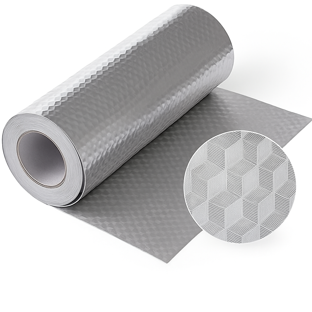 Selbstklebende Aluminiumfolie Küchen-Wandaufkleber