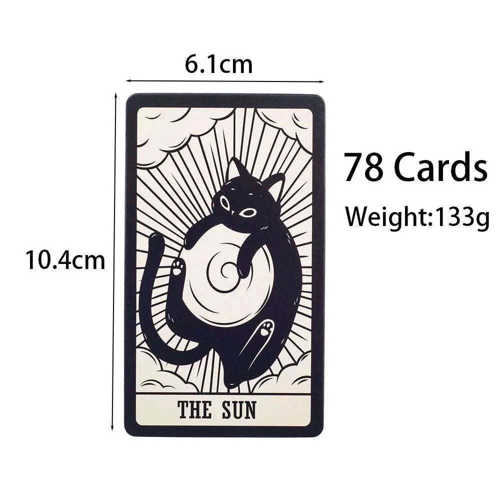 Kitten Tarot Deck with 78 Cards and Whimsical Cat Art-TK11K