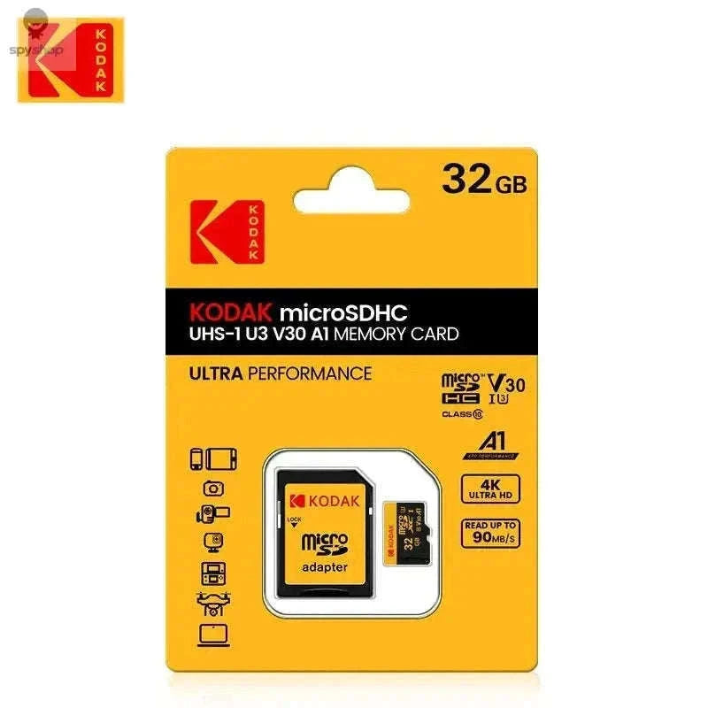 KODAK Micro SD Card for Fast, Dependable Device Storage-128GB