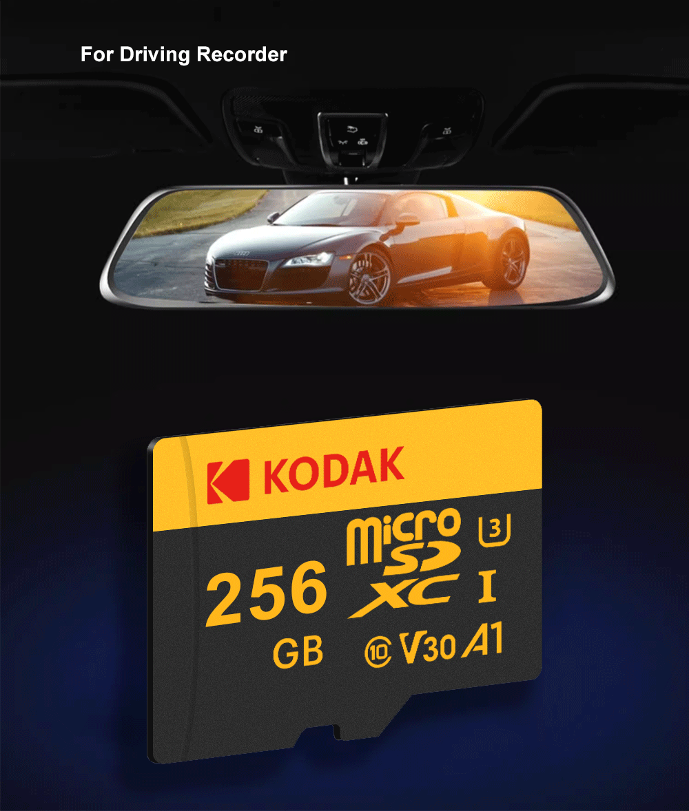 KODAK Micro SD Card for Fast, Dependable Device Storage-128GB