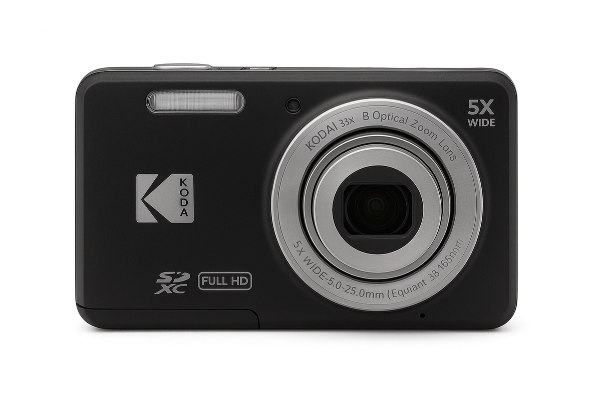 16MP Digital Camera with 5X Optical Zoom and Full HD Video