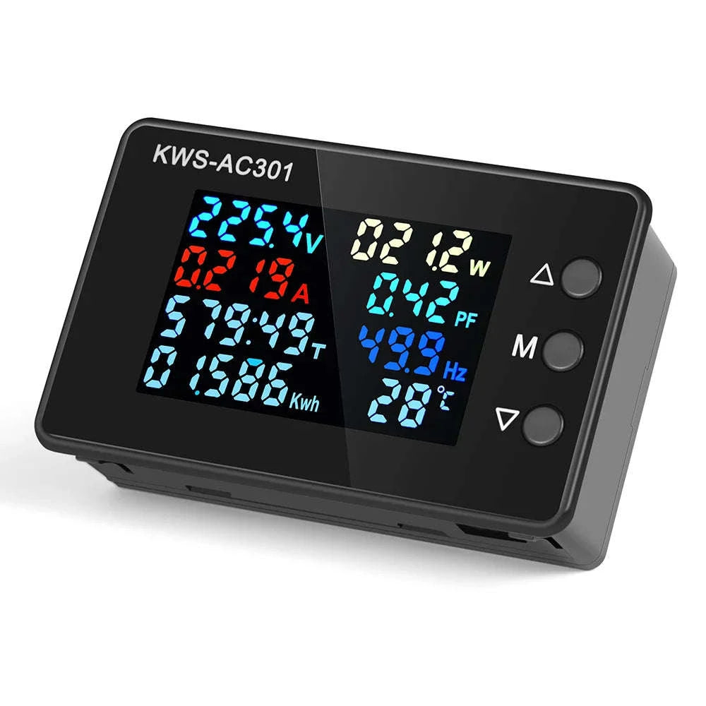 KWS-AC301 Wattmeter Power Meter Voltmeter-KWS-AC301L C